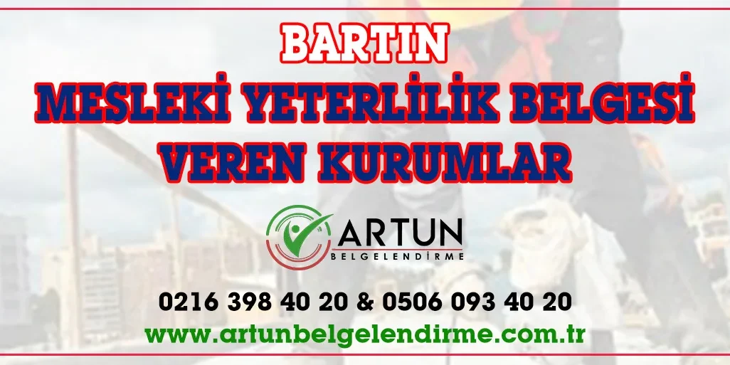bartın myk belgesi
