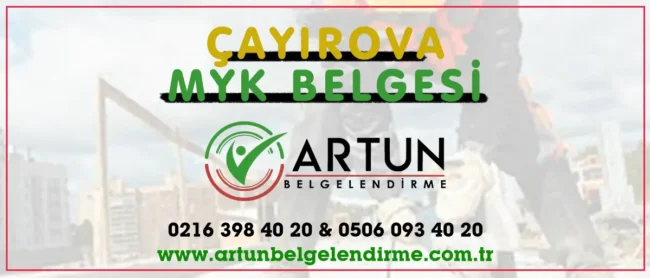 çayırova myk belgesi