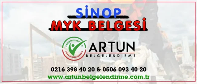 sinop myk belgesi