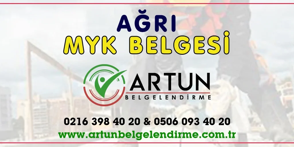 ağrı myk belgesi ağrı myk belgesi