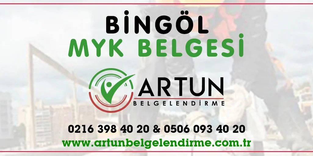 bingöl myk belgesi bingöl myk belgesi