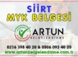 siirt myk belgesi