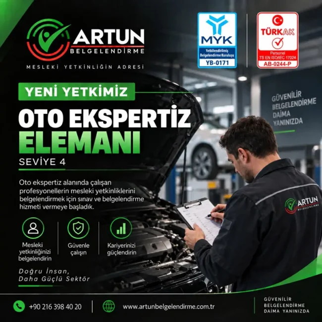 Oto Ekspertiz Elemanı Seviye-4 Oto Ekspertiz Elemanı Seviye 4